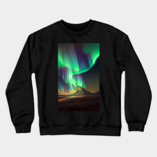 Aurora borealis Crewneck Sweatshirt